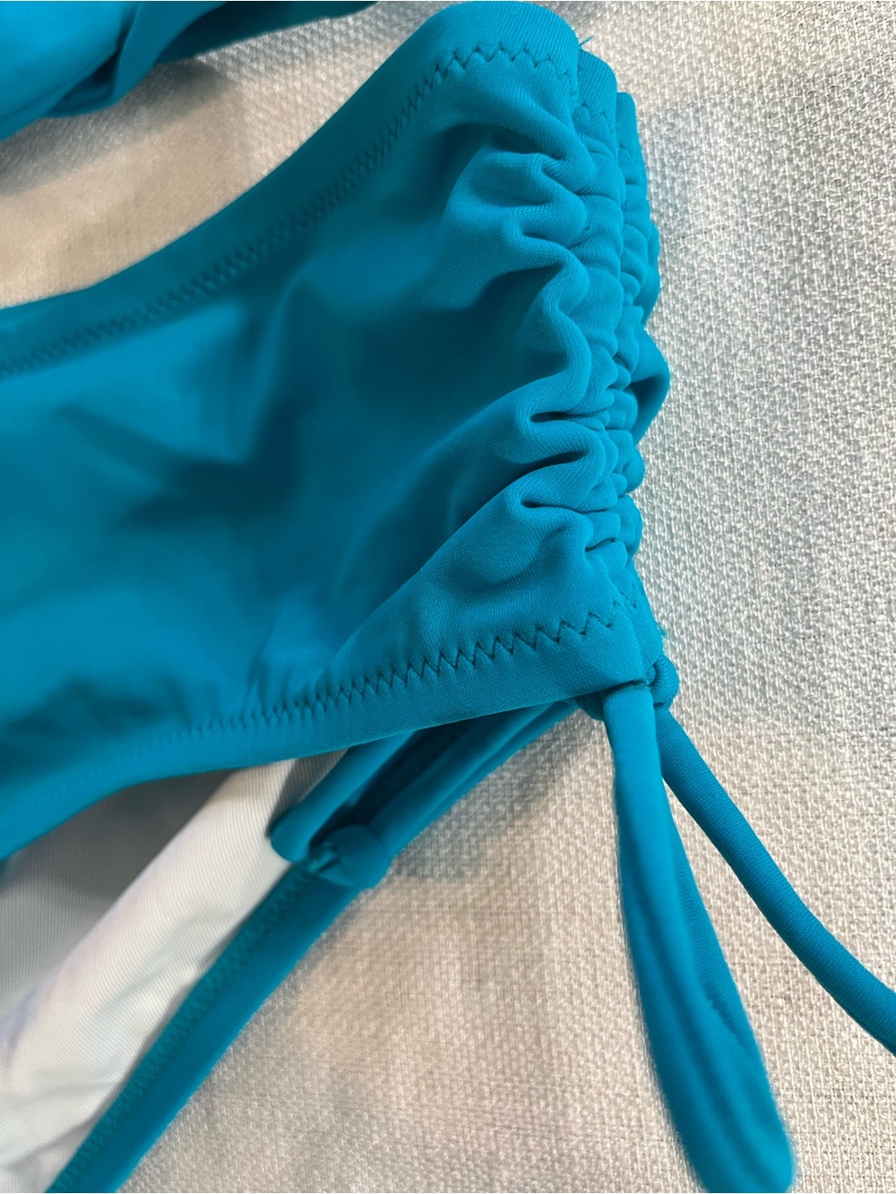Victoria Secret Women’s Teal Two-Piece Swim Set Comfortable Halter Bikini XS New - Picture 6 of 8